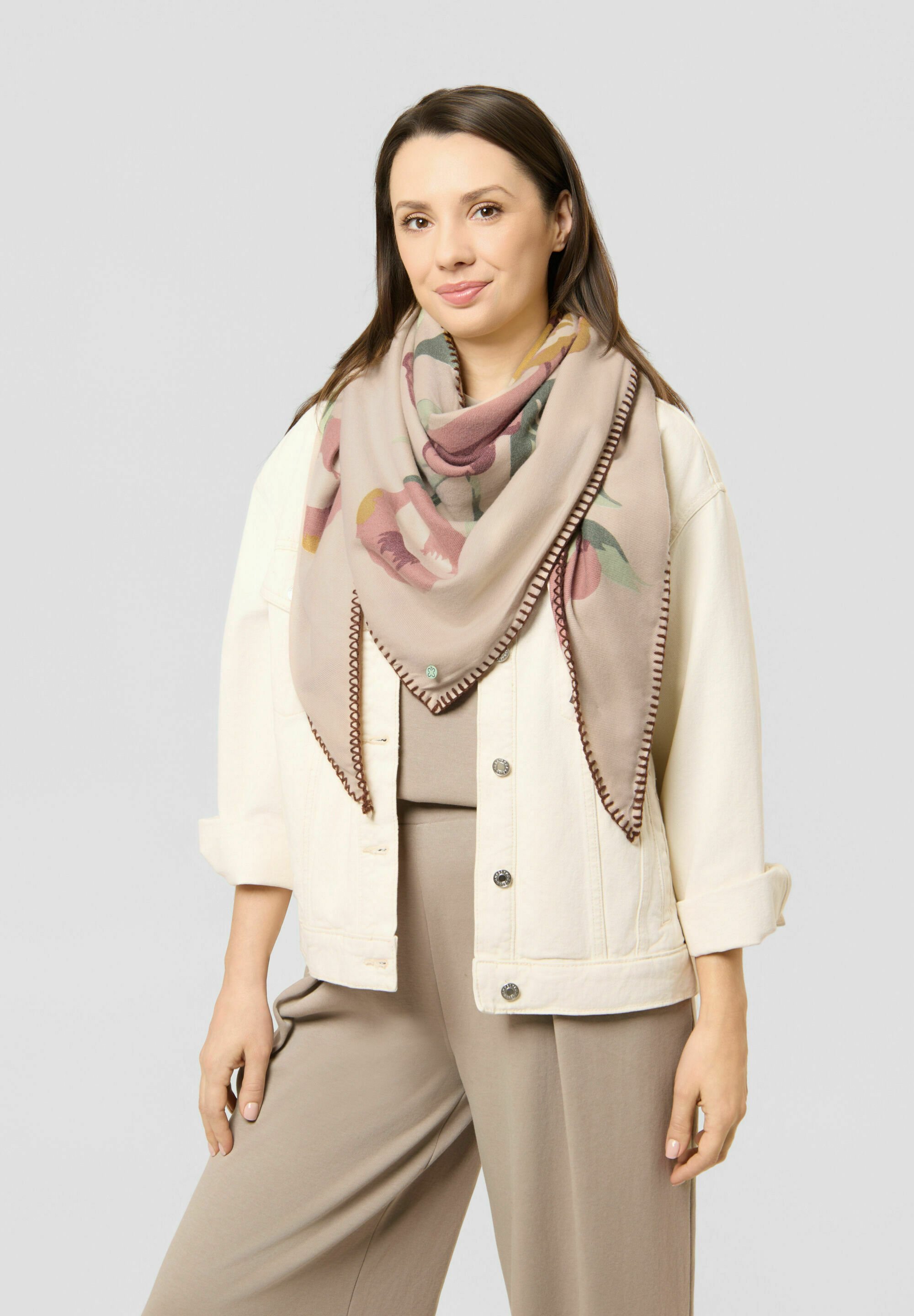 Codello PEANUTS MIT SNOOPY - Scarf - braun/brown - Zalando