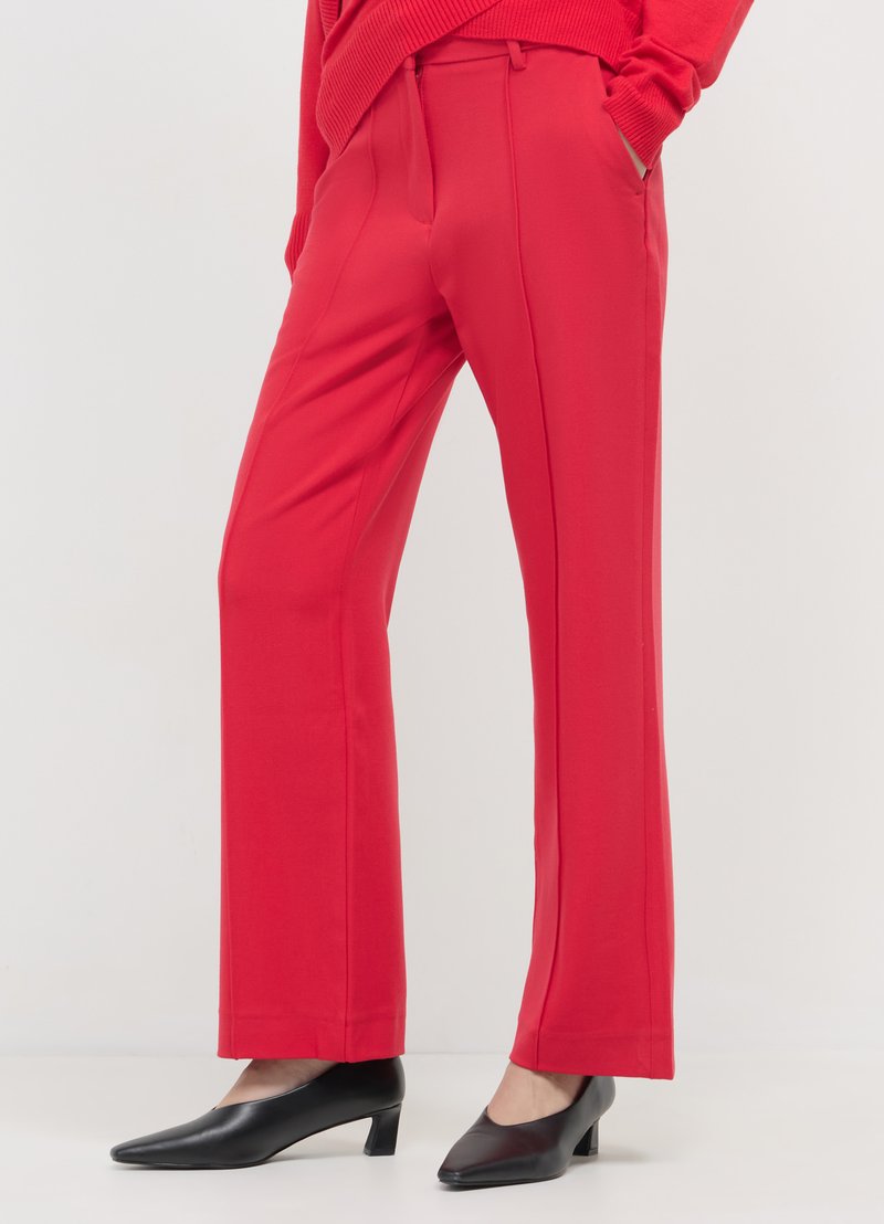 Calliope NERVATURE - Stoffhose - rosso