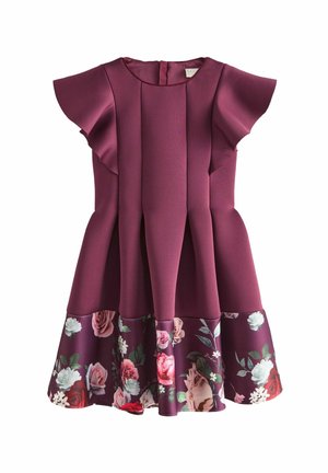 Baker by Ted Baker REGULAR FIT FLORAL PRINT - Denné šaty - plum purple