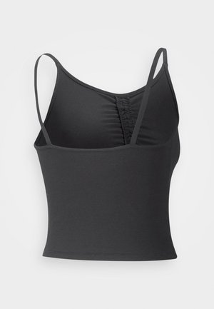 Puma STUDIO FOUNDATION RUCHED TANK - Topp - puma black