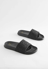 Next EMBOSSED STANDARD - Badesandaler - black