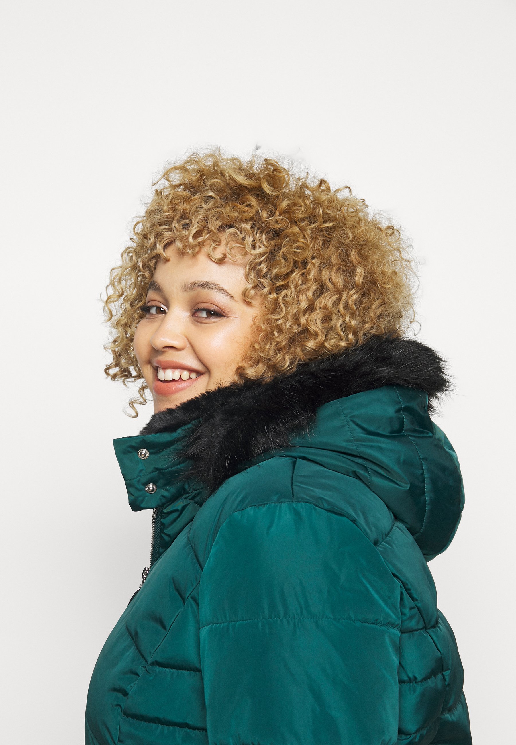 forest green winter jacket