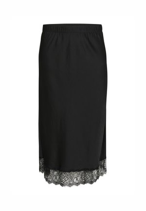 Kaffe Curve Maxi skirt - black deep