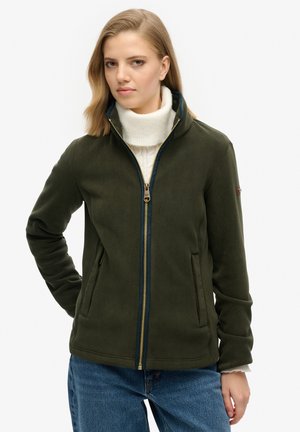 Superdry & Co ESTATE FULL - Fleecejacke - surplus goods olive green