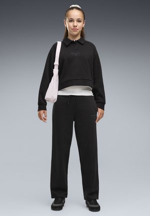 Puma, CLASS STRAIGHT LEG PANTS UNISEX - Παντελόνι φόρμας - black