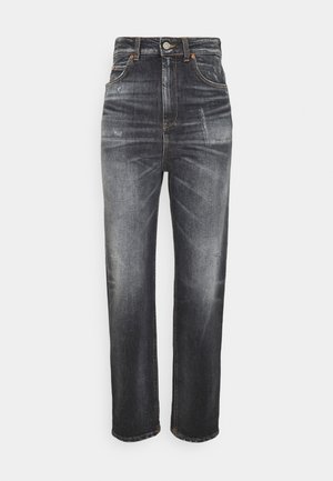 Straight leg -farkut - dark grey