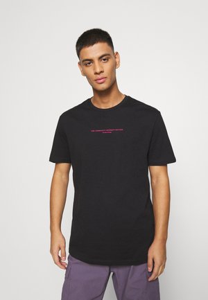 Print T-shirt - black