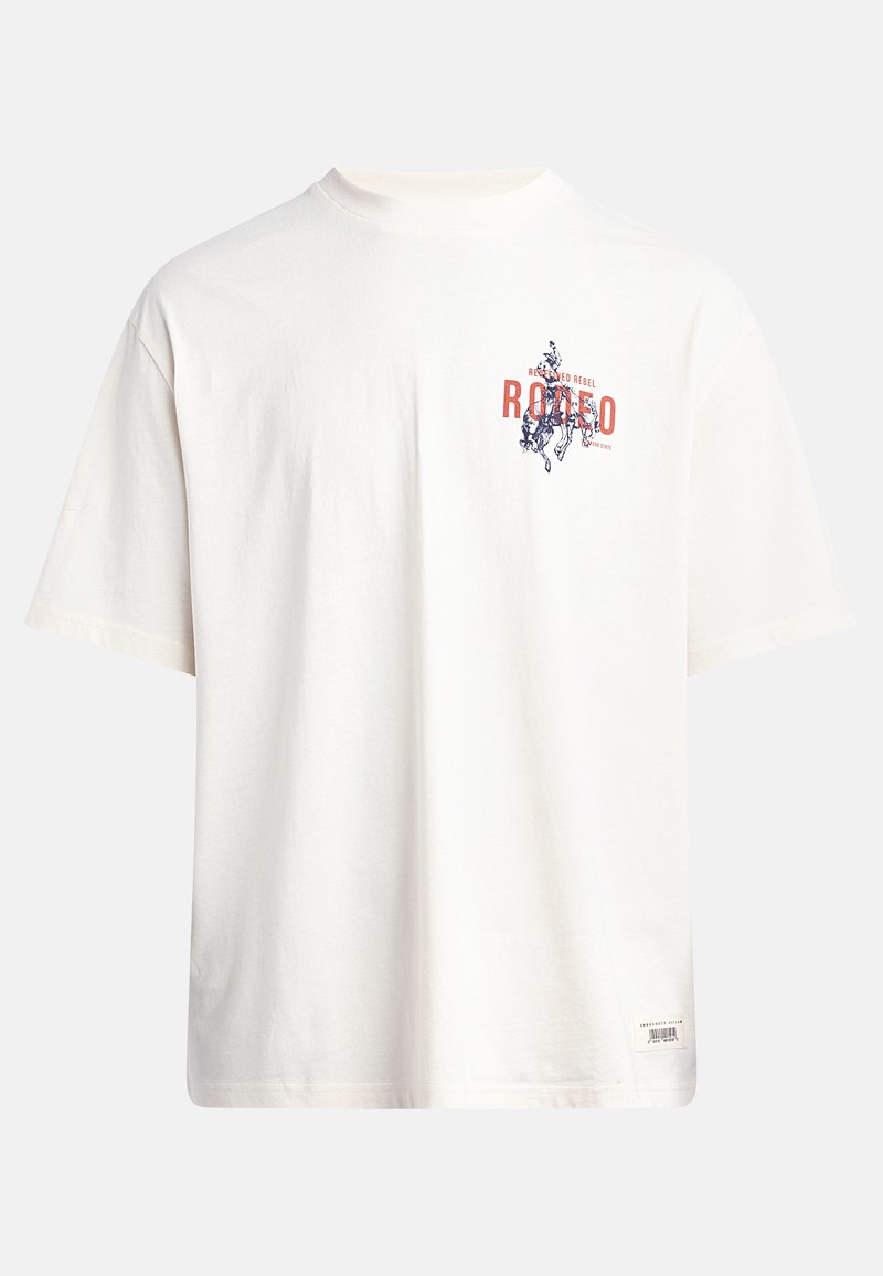 Redefined Rebel T-shirt print crème Redefined Rebel T-shirt print crème