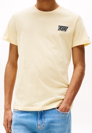 T-shirt print - light yellow