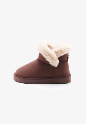 Damart, CHAUSSONS THERMOLACTYL IMITATION FOURRURE - Snowboots - dark brown