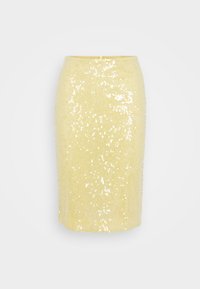 VENUS SEQUIN MIDI - Falda de tubo - citrus