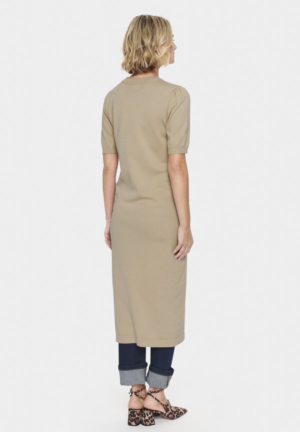 MILASZ SS - Jumper dress - plaza taupe melange4