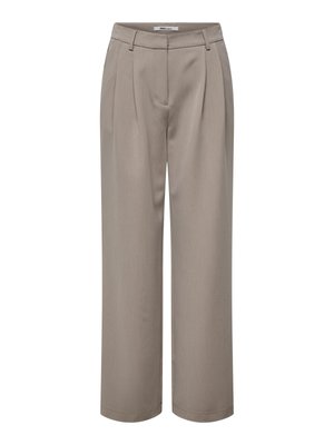 ONLY ONLHATTIE GERADE GESCHNITTEN - Pantalon classique - taupe gray
