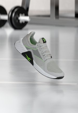 FLIP CHARGE - Scarpe da allenamento - pure grey 2/solar lime