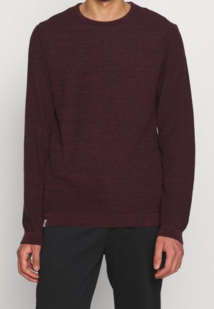 Strickpullover - red