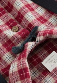 Next 3 PIECE SET - REGULAR FIT - Housut - red check