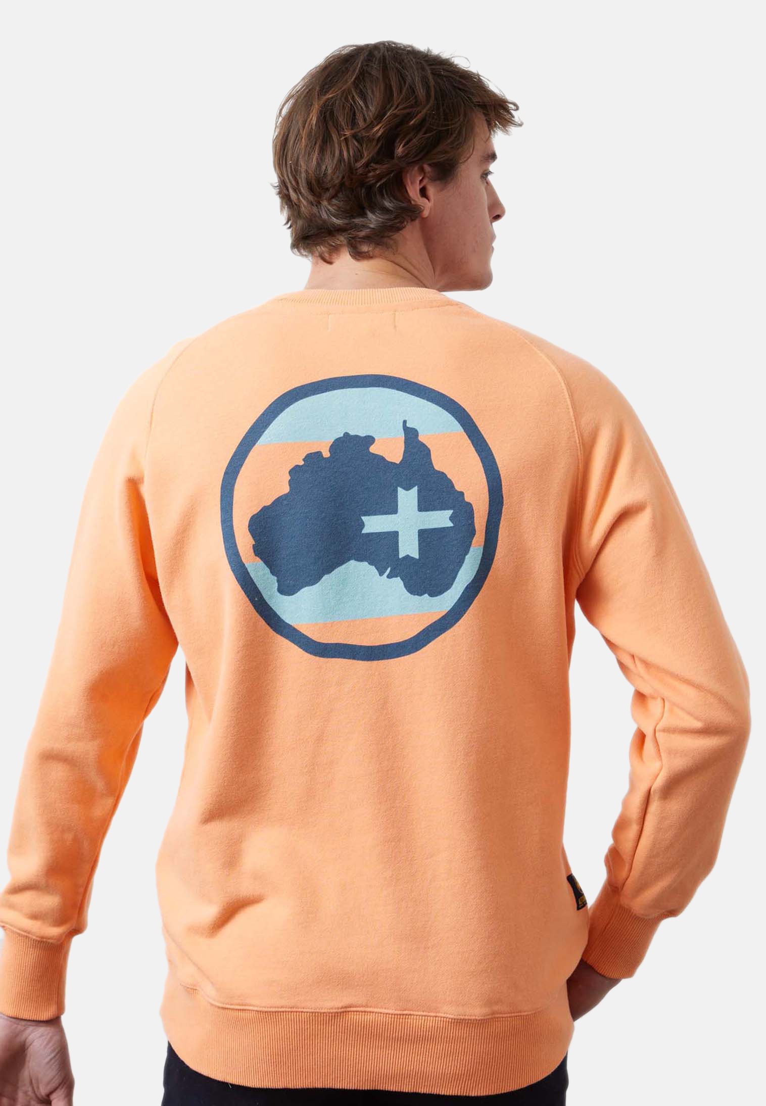 North Sails Hombres Sudadera Con Parche Del Logo 442H284 Ropa Blanco