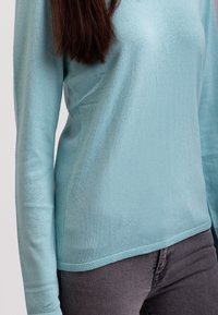 CASH-MERE Trui - reflexion hellgrün