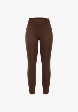 Smilodox, LEGGINGS TIMEA SCRUNCH - Tights - braun