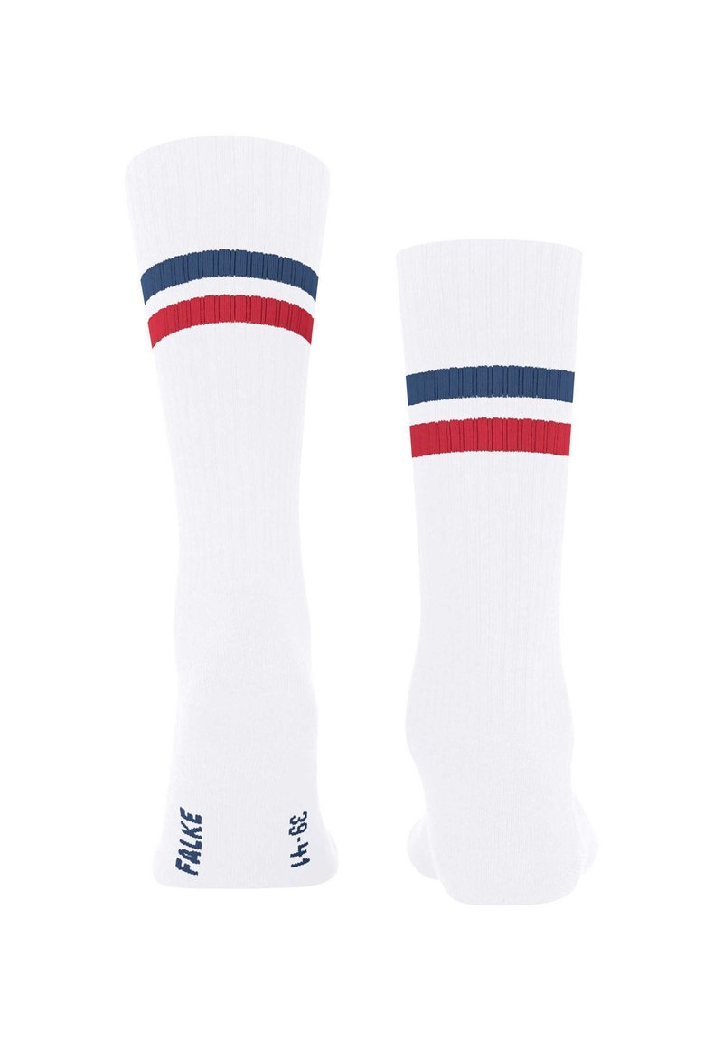 FALKE DYNAMIC UNISEX Sportsocken weiss-blau-rot/weiß Zalando