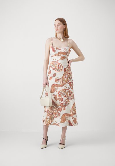 Faithfull the brand REGINA MIDI DRESS - Kasdienė suknelė - off-white/beige