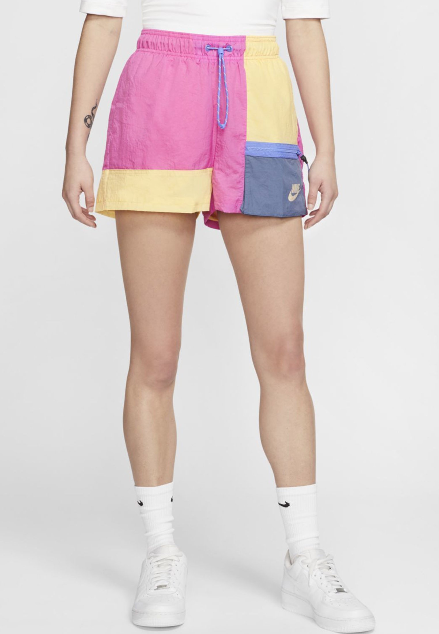 nike sportswear icon clash shorts blue