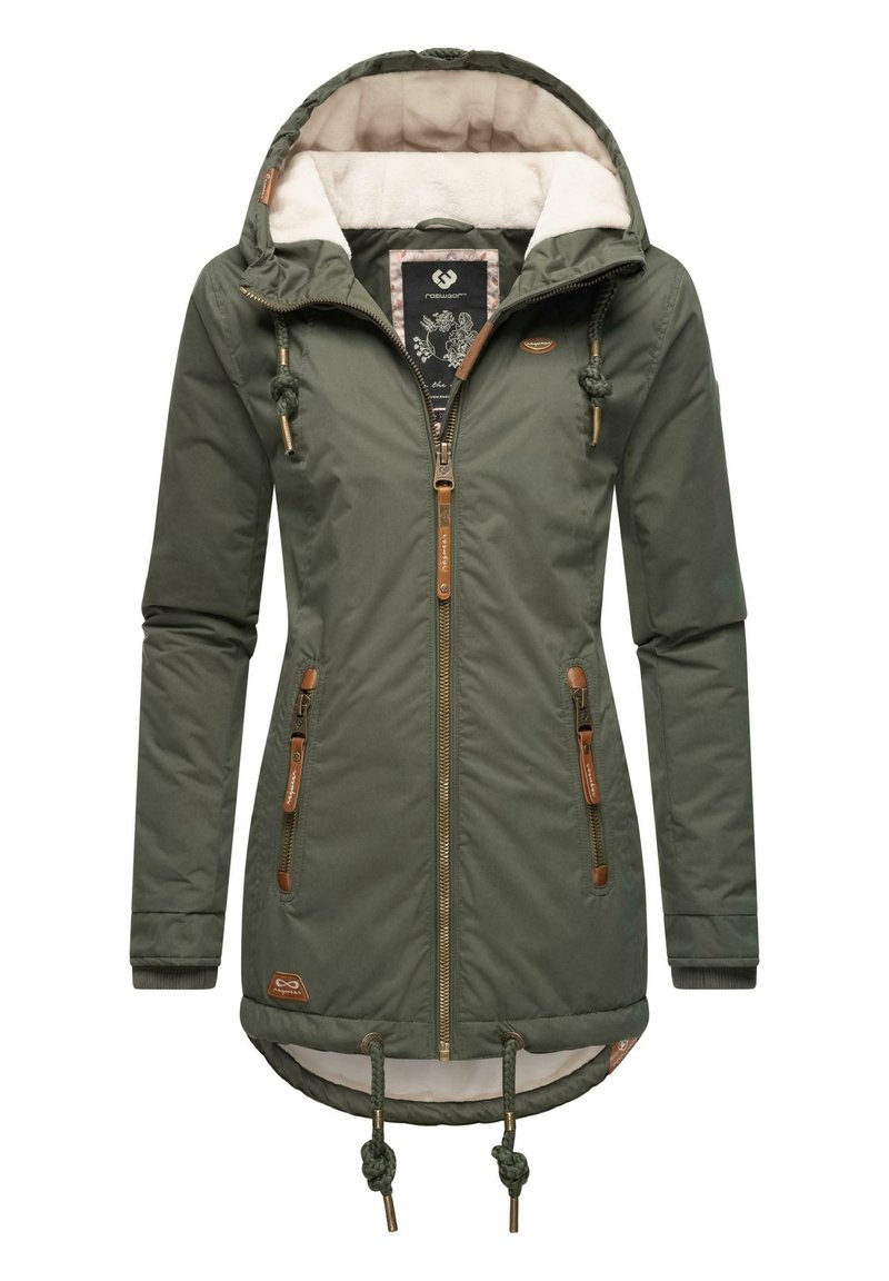 Ragwear ZUZKA Wintermantel Dark Olive gr n meliert Zalando ch Ragwear ZUZKA Wintermantel Dark Olive gr n meliert Zalando ch