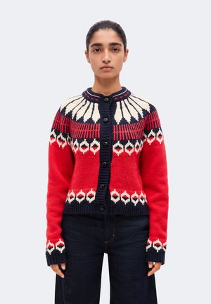 Lollys Laundry, CARDIGAN - Жилетка - red
