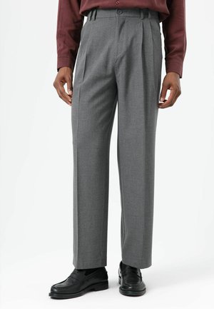 RELAXED FIT - Pantalon classique - grey