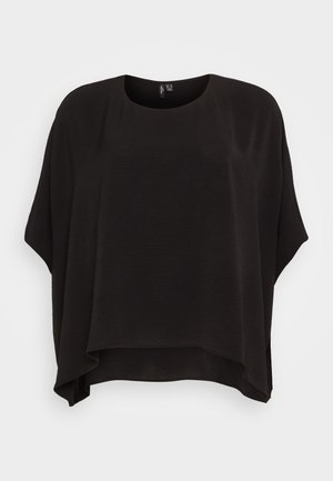 Vero Moda Curve VMALVA O NECK PONCHO - Túnica - black