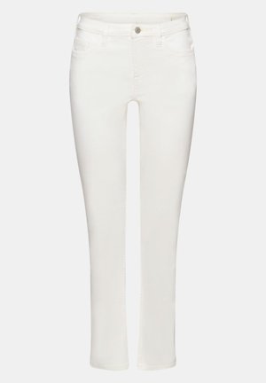 Esprit MEDIUM RISE - Jeans Slim Fit - off white