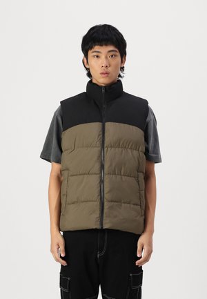 JJMOON MIX PACK SET - Strukirani kaput - black pack/canteen