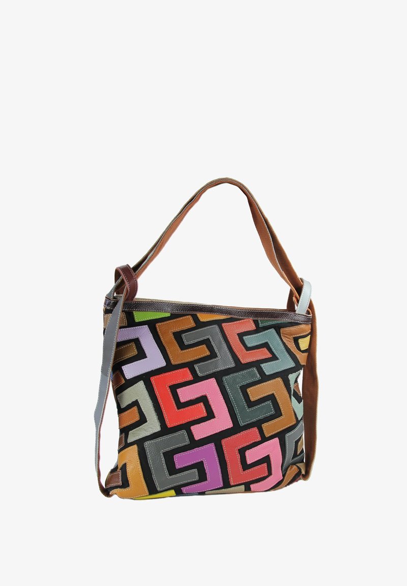 DrachenLeder TOSCANTO - Sac à main - mehrfarbig