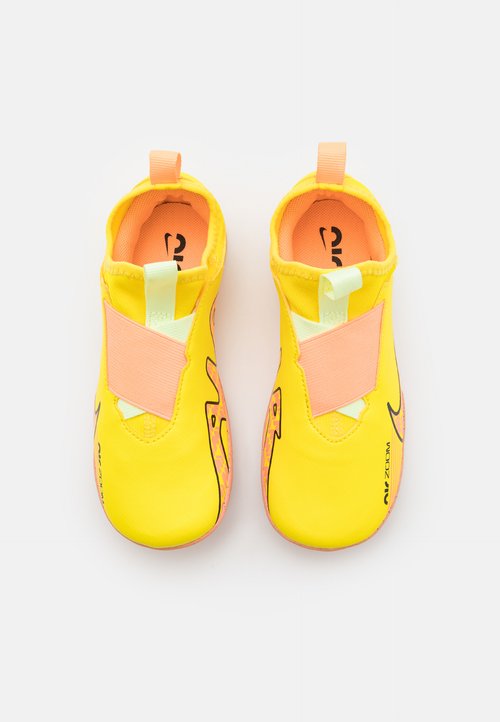 Nike JR ZOOM MERCURIAL VAPOR 15 ACADEMY UNISEX - Botines de fútbol sala - yellow strike/sunset glow/volt ice — foto 4