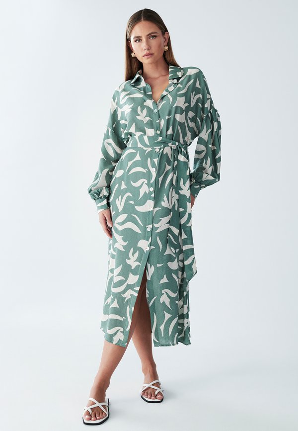 BIRMINGHAM - Freizeitkleid - emerald abstract