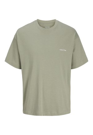 Jack & Jones, JORMONTAUK GRAPHIC TEE - Print T-shirt - seagrass