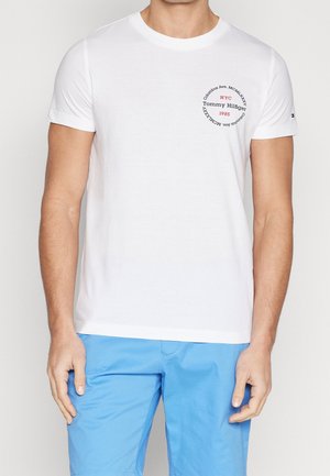 T-shirt print - white