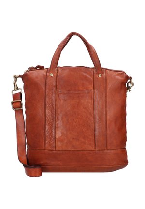 CAMPOMAGGI Sac à dos brun foncé en cuir pour femme et homme - Saturno