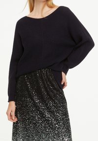 comma casual identity Trui - dark blue