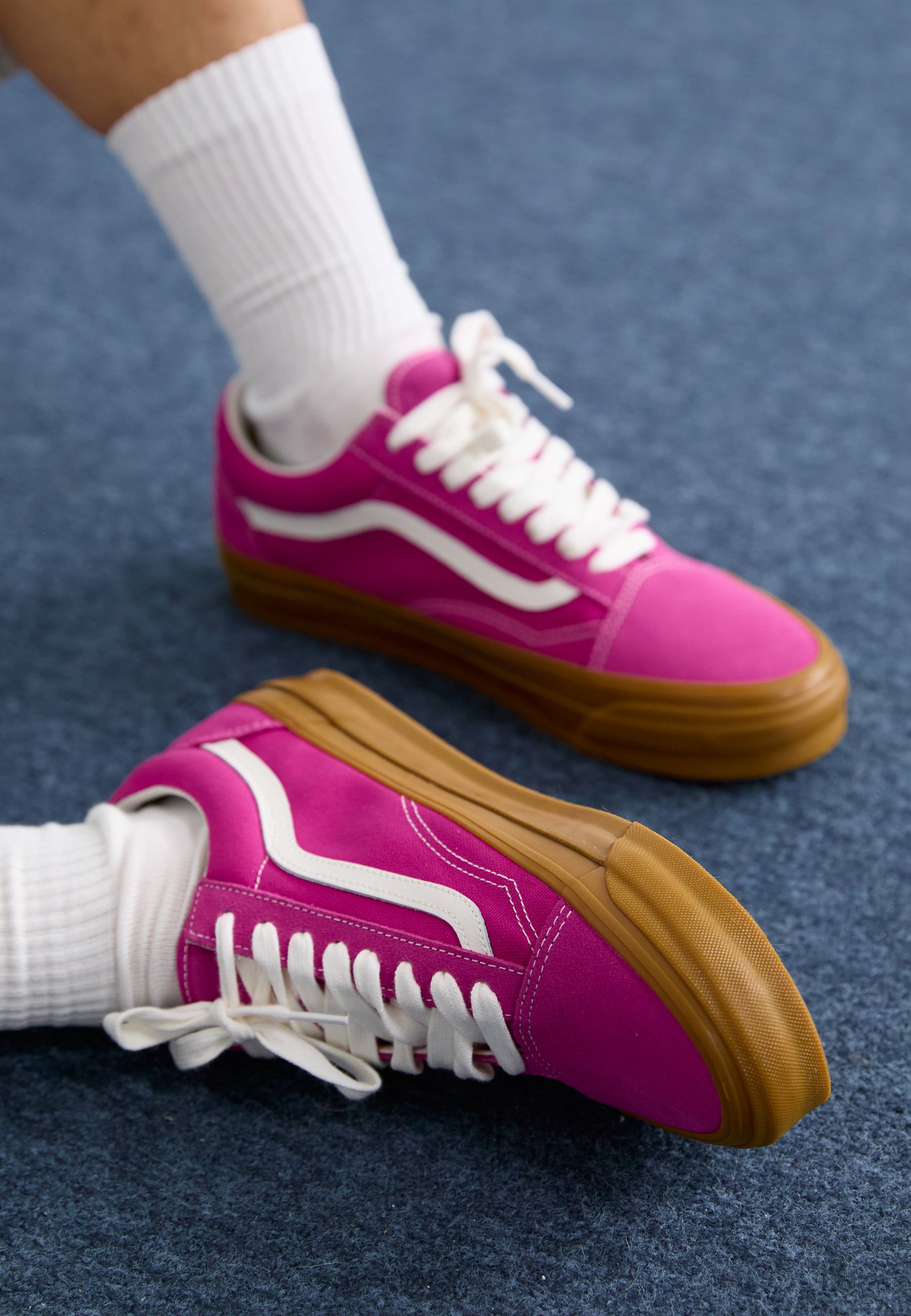 Vans PREMIUM OLD SKOOL UNISEX - Trainers - gum raspberry