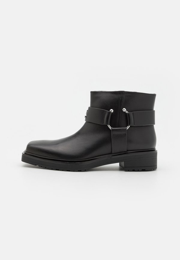 Platform ankle boots - nero