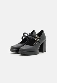 Marco Tozzi Platform magas sarkúk - black