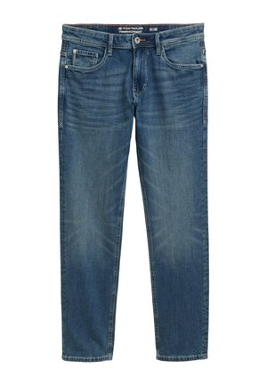 TOM TAILOR, TTMARVIN STRAIGHT FIT - Straight leg jeans - used mid stone blue denim
