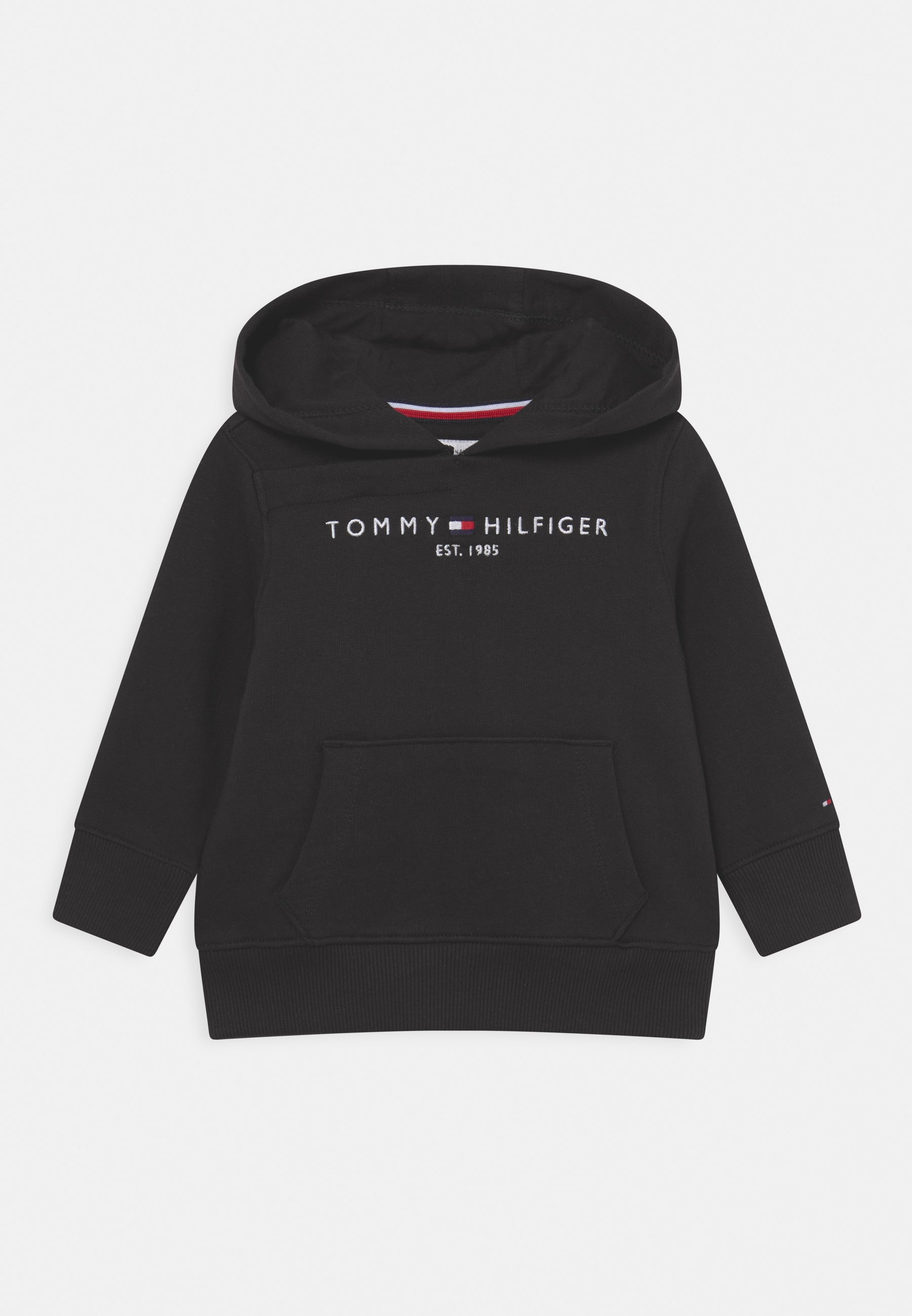 Tommy Hilfiger ESSENTIAL HOODIE UNISEX - Kapuzenpullover - black/schwarz