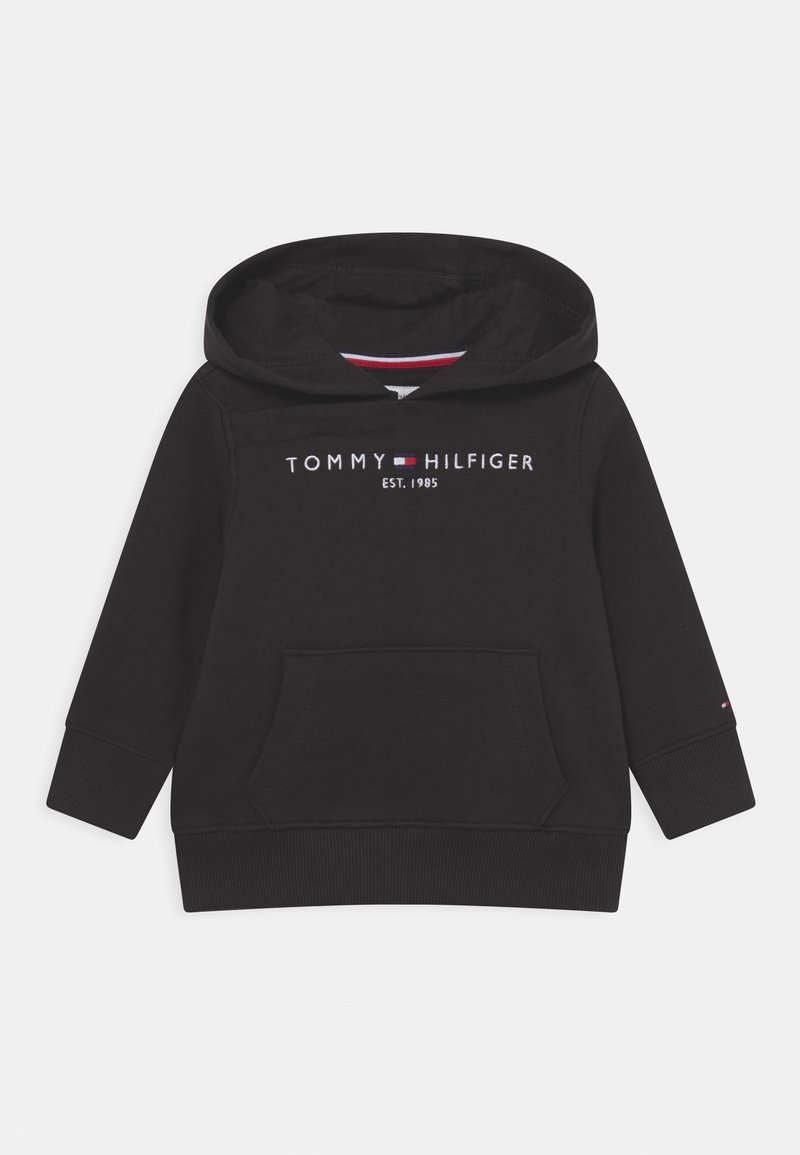 Tommy Hilfiger ESSENTIAL HOODIE UNISEX Hoodie black Zalando.co.uk