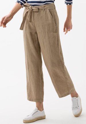 STYLE MAINE - Trousers - toffee