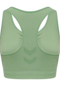 Hummel SEAMLESS - Sport-BH mit mittlerer Stützkraft - green