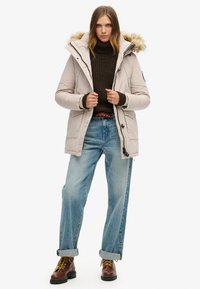 Superdry & Co EVEREST HOODED - Parka - chateau gray