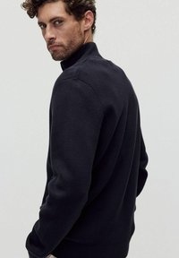 Bläck Roman zip - Kofta - navy