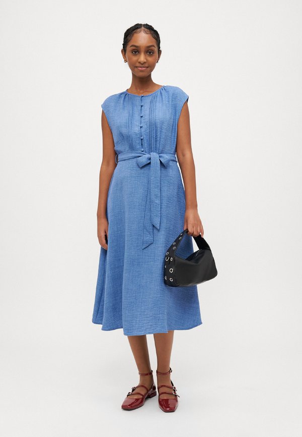 VMMELONY BELT CALF DRESS - Shirt dress - ebb and flow melange3